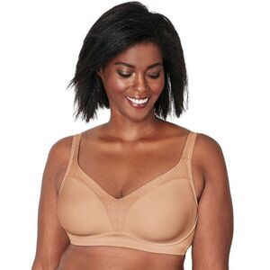 Women s Playtex US4699 18 Hour Bounce Control Wirefree Bra (Taupe 36D)